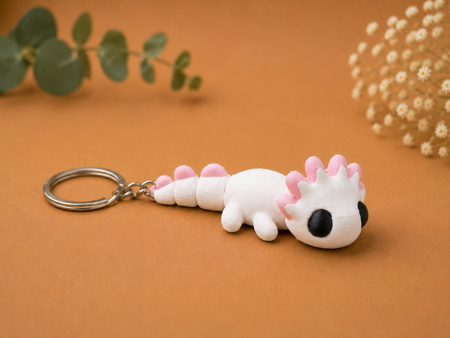 Axolotl flexi, Leucistique