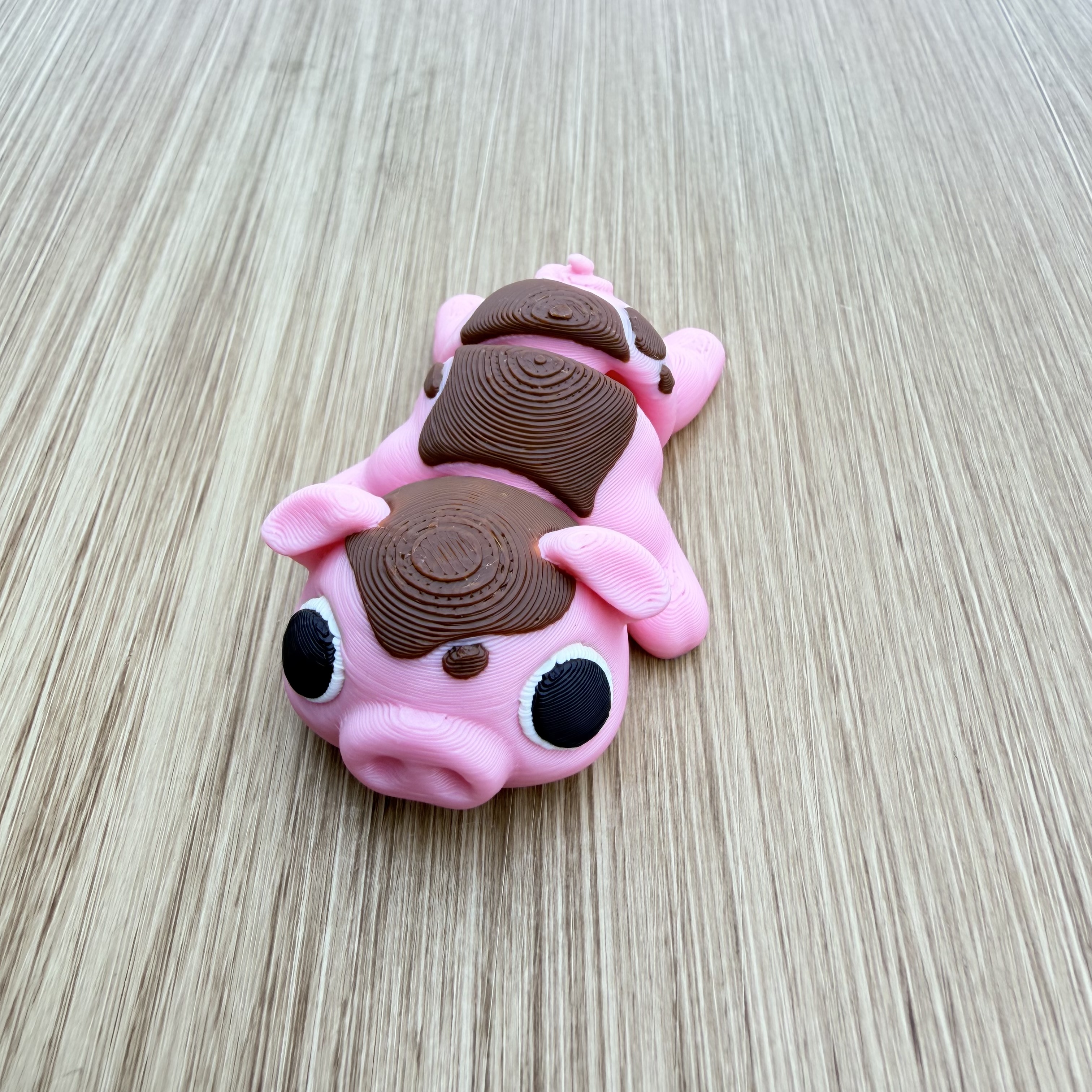 Cochon flexi Boue, Figurine